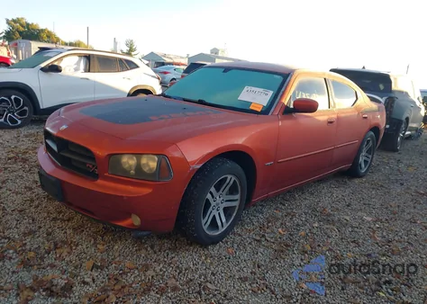 2006 Dodge Charger Rt из США, поврежденный, VIN 2B3KA53H96H252243